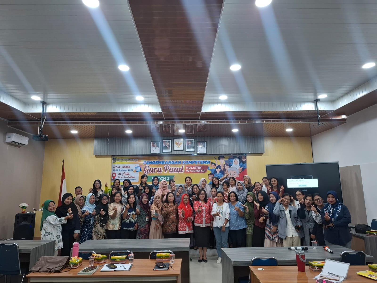 Bappeda Kota Pematangsiantar Menjadi Narasumber Pengembangan Kompetensi Guru PAUD Holistik Integrati